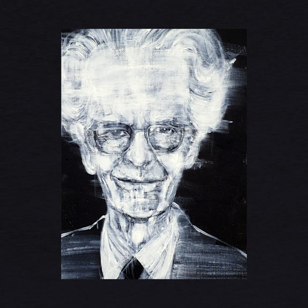 B. F. SKINNER acrylic portrait .2 by lautir